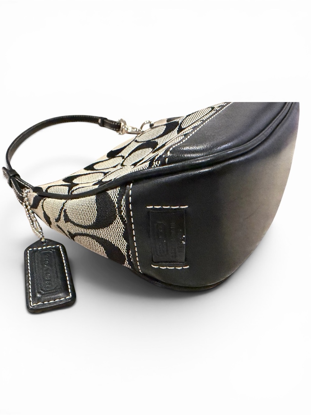 Vintage Y2K Coach Signature Demi shoulder bag - New without tags - Picture 2 of 5